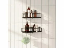 Umbra Duschmittelhalter Cubiko 2er Set, Schwarz, Stahl 5 Umbra Duschmittelhalter Cubiko 2er Set, Schwarz, Stahl -Angebote Bad & Sanitär Store 222976600 xxl 1