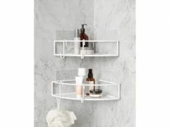 Umbra Eckduschablage Cubiko 2er Set, Weiss, Stahl 8 Umbra Eckduschablage Cubiko 2er Set, Weiss, Stahl -Angebote Bad & Sanitär Store 222976766 xxl