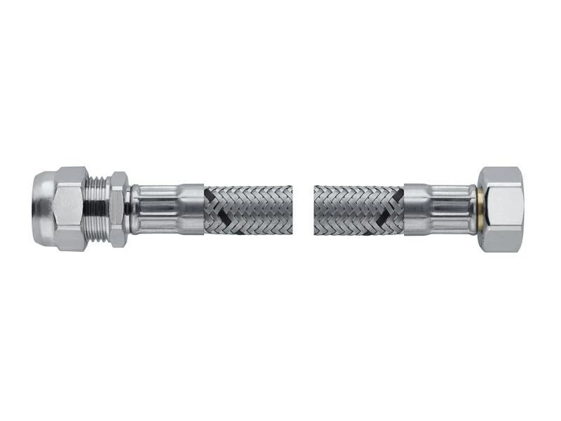 Flexo Anschlussschlauch DN 8 IG x Quetschver. 3/8" x 8 mm / 50 cm 1 Flexo Anschlussschlauch DN 8 IG x Quetschver. 3/8" x 8 mm / 50 cm