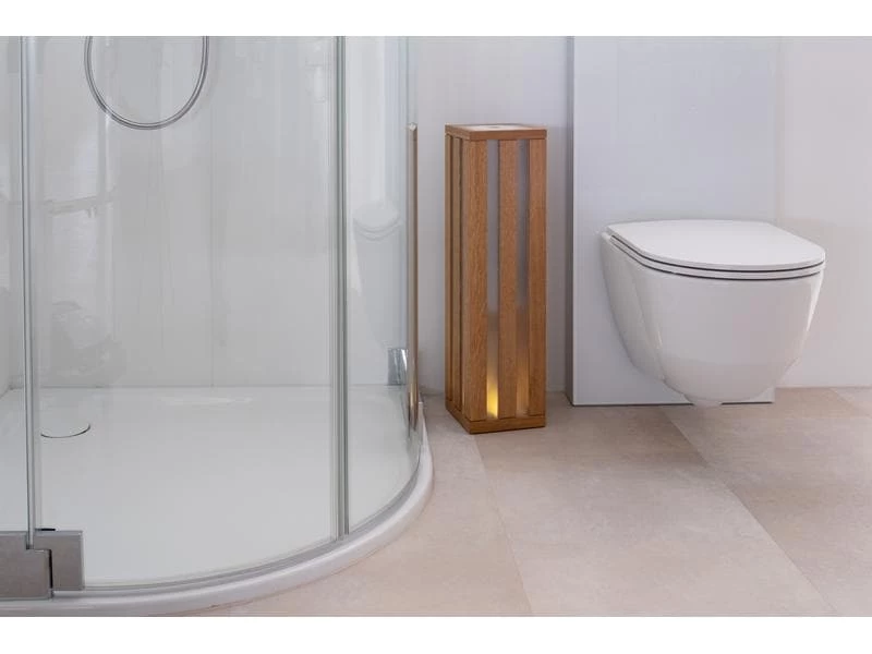 MrSpoon LooTube WC-Papierrollenspender LED Eiche 10 MrSpoon LooTube WC-Papierrollenspender LED Eiche – Bild 10