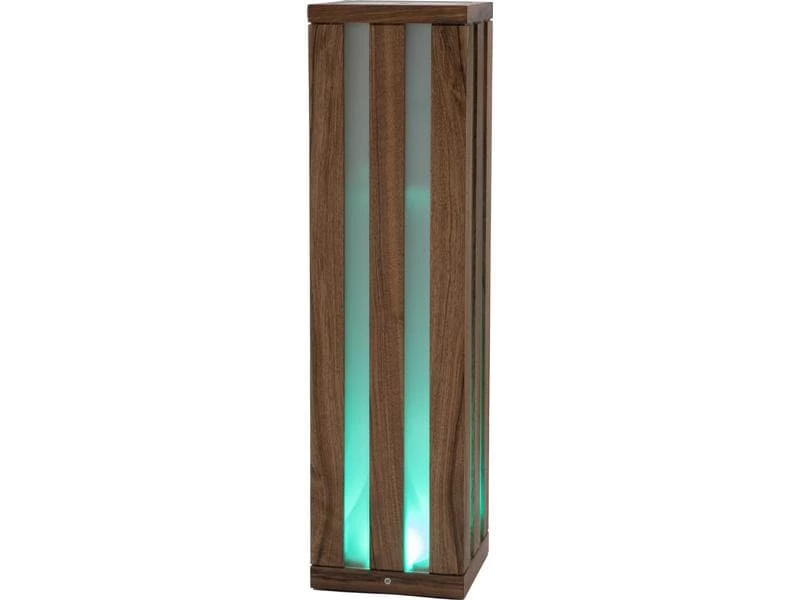 MrSpoon LooTube WC-Papierrollenspender LED Nussbaum 3 MrSpoon LooTube WC-Papierrollenspender LED Nussbaum – Bild 3