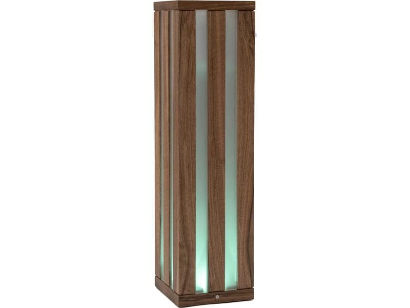 MrSpoon LooTube WC-Papierrollenspender LED Nussbaum 4 MrSpoon LooTube WC-Papierrollenspender LED Nussbaum – Bild 4