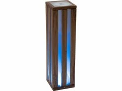 MrSpoon LooTube WC-Papierrollenspender LED Nussbaum