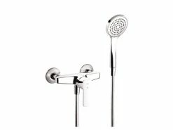 KWC Duscharmatur-Set MONTA mit Hebelmischer