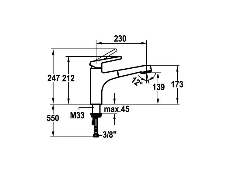 KWC Küchenarmatur SUNO mit Hebelmischer & Auszugbrause 2 KWC Küchenarmatur SUNO mit Hebelmischer & Auszugbrause – Bild 2