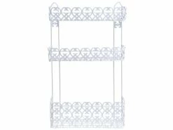 MSV Bad-Utensilienhalter Duschmittelhalter Weiss