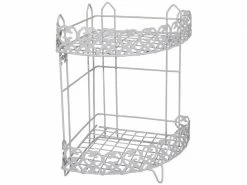 MSV Bad-Utensilienhalter Duschmittelhalter Weiss