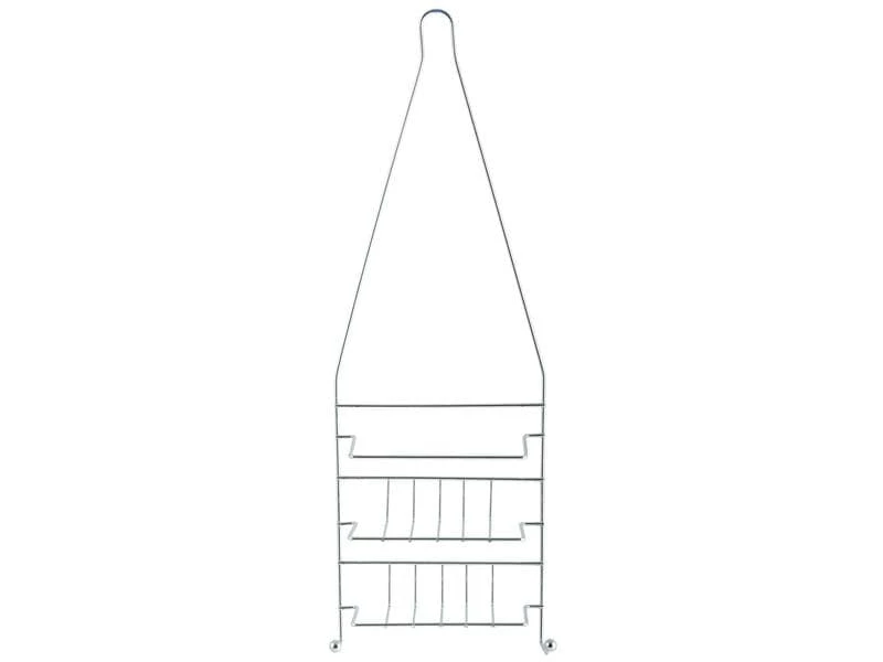 MSV Duschmittelhalter Silber 1 MSV Duschmittelhalter Silber