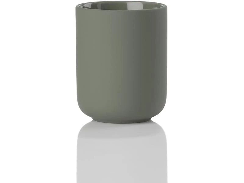 Zone Denmark Zahnputzbecher Ume Olivgrün 2 Zone Denmark Zahnputzbecher Ume Olivgrün – Bild 2