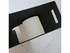 Yamazaki Toilettenpapierhalter Tower 48 cm, Schwarz -Angebote Bad & Sanitär Store 230562172 xxl