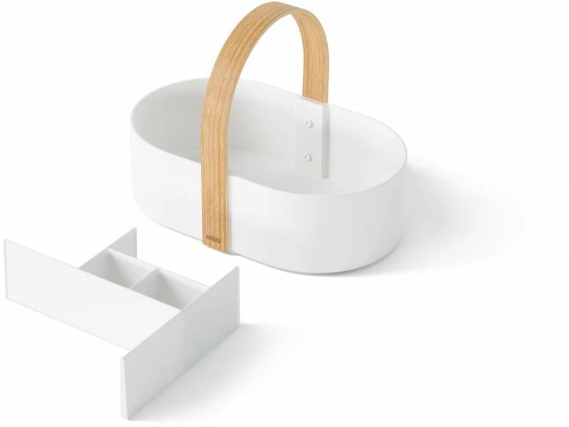 Umbra Bad-Utensilienhalter Bellwood Weiss 3 Umbra Bad-Utensilienhalter Bellwood Weiss – Bild 3