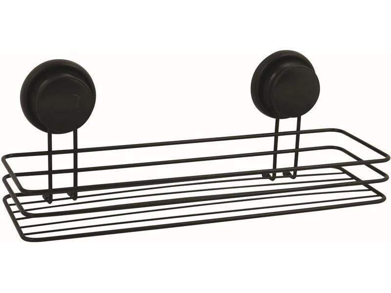 MSV Bad-Utensilienhalter Schwarz matt 1 MSV Bad-Utensilienhalter Schwarz matt