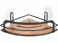 MSV Duschmittelhalter Hiko Braun/Schwarz matt