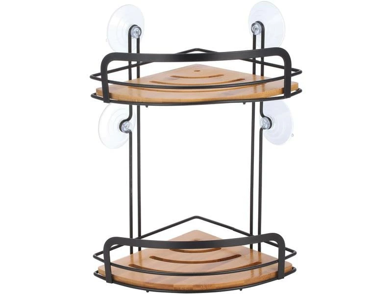 MSV Duschmittelhalter Hiko Braun/Schwarz matt 1 MSV Duschmittelhalter Hiko Braun/Schwarz matt