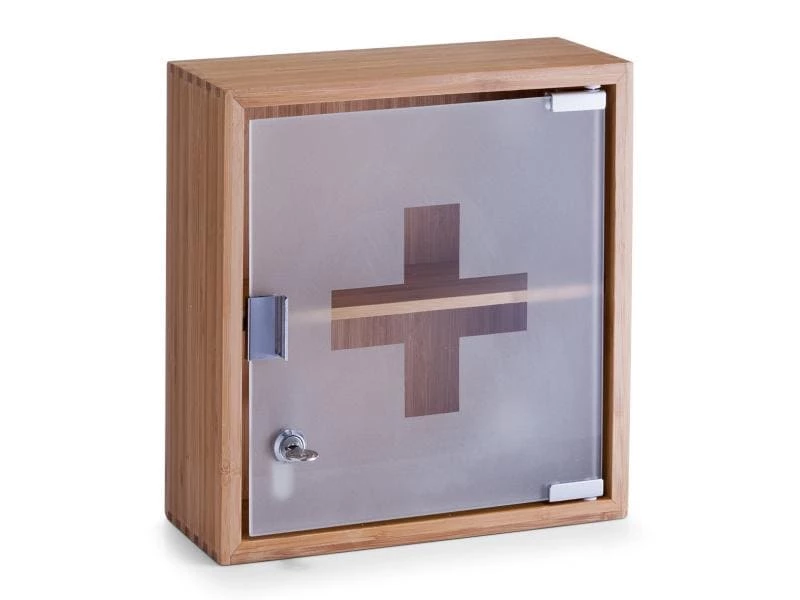 Zeller Present Erste Hilfe Schrank Braun 1 Zeller Present Erste Hilfe Schrank Braun