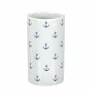 Kleine Wolke Zahnputzbecher Anchor Dunkelblau/Weiss