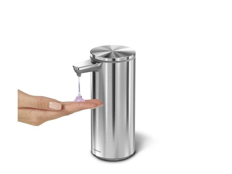 Simplehuman Sensorspender Wiederaufladbar 266 ml, Silber 2 Simplehuman Sensorspender Wiederaufladbar 266 ml, Silber – Bild 2