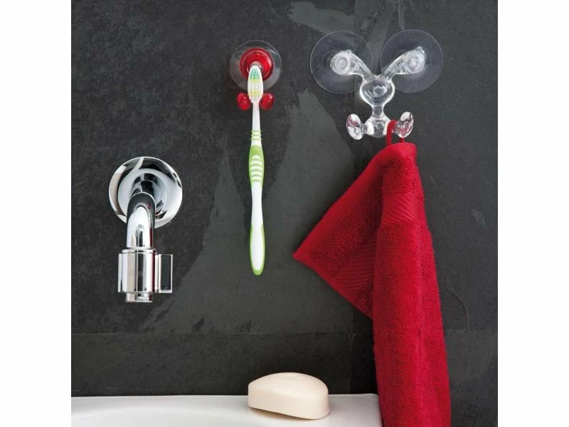 Koziol Zahnbürstenhalter Tommy Transparent 2 Koziol Zahnbürstenhalter Tommy Transparent – Bild 2