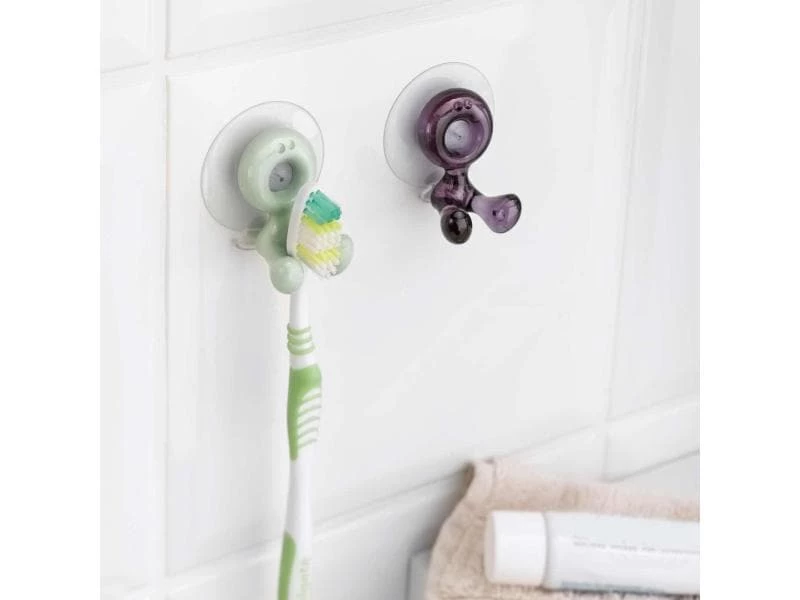 Koziol Zahnbürstenhalter Tommy Transparent 4 Koziol Zahnbürstenhalter Tommy Transparent – Bild 4