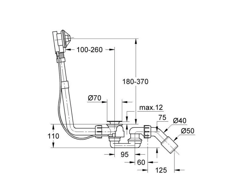 GROHE Wannengarnitur Talento 28939000 2 GROHE Wannengarnitur Talento 28939000 – Bild 2