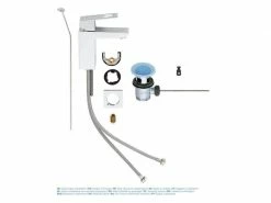 GROHE Lavaboarmatur Eurocube S-Size 1/2", Chrom, mit Zugstange 5 GROHE Lavaboarmatur Eurocube S-Size 1/2", Chrom, mit Zugstange -Angebote Bad & Sanitär Store 53363719 xxl