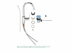 GROHE Lavaboarmatur Eurosmart L-Size 1/2", Chrom -Angebote Bad & Sanitär Store 53363969 xxl