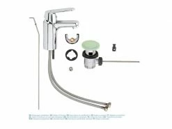 GROHE Lavaboarmatur Eurosmart Cosmopolitan S, Chrom, Mousseur -Angebote Bad & Sanitär Store 53364083 xxl