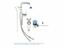 GROHE Lavaboarmatur Essence M-Size 1/2", Chrom -Angebote Bad & Sanitär Store 53364342 xxl