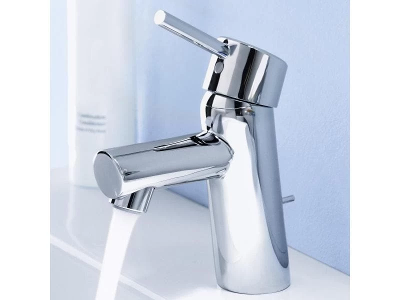 GROHE Lavaboarmatur Concetto S-Size 1/2", Chrom, mit Zugstange 2 GROHE Lavaboarmatur Concetto S-Size 1/2", Chrom, mit Zugstange – Bild 2