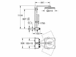GROHE Duschsystem Euphoria SmartControl System 310 Cube DUO -Angebote Bad & Sanitär Store 53370385 xxl