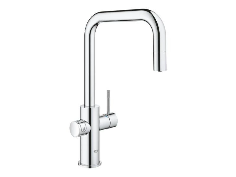 GROHE Küchenarmatur Blue Home U-Auslauf, Starter Kit, Chrom 2 GROHE Küchenarmatur Blue Home U-Auslauf, Starter Kit, Chrom – Bild 2