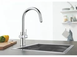 GROHE Küchenarmatur Blue Home C-Auslauf, Starter Kit, Chrom 15 GROHE Küchenarmatur Blue Home C-Auslauf, Starter Kit, Chrom -Angebote Bad & Sanitär Store 53483423 xxl