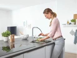 GROHE Küchenarmatur Blue Home L-Auslauf, Starter Kit, Chrom -Angebote Bad & Sanitär Store 53483633 xxl