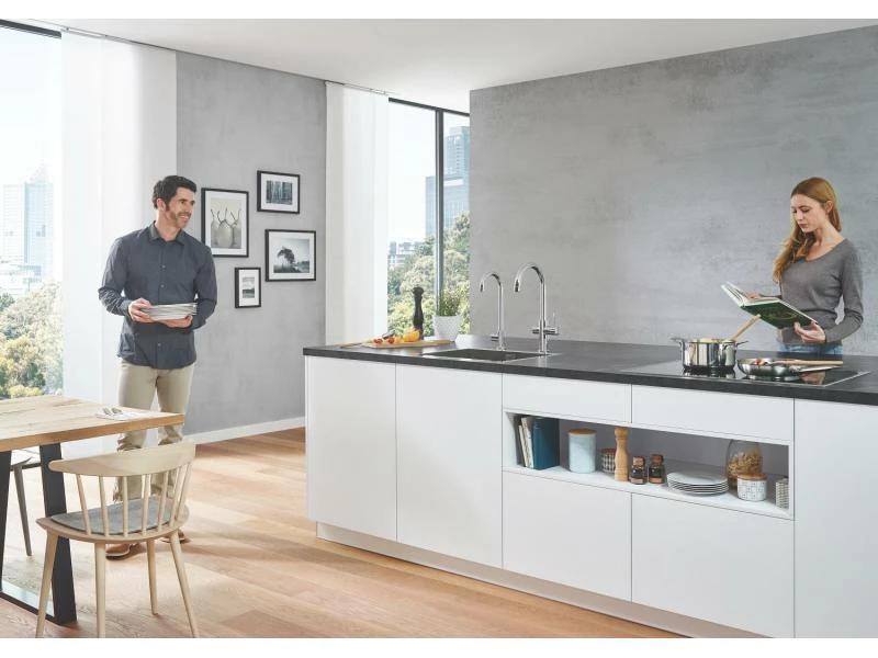 GROHE Küchenarmatur Blue Home Mono , Starter Kit, Chrom 3 GROHE Küchenarmatur Blue Home Mono , Starter Kit, Chrom – Bild 3