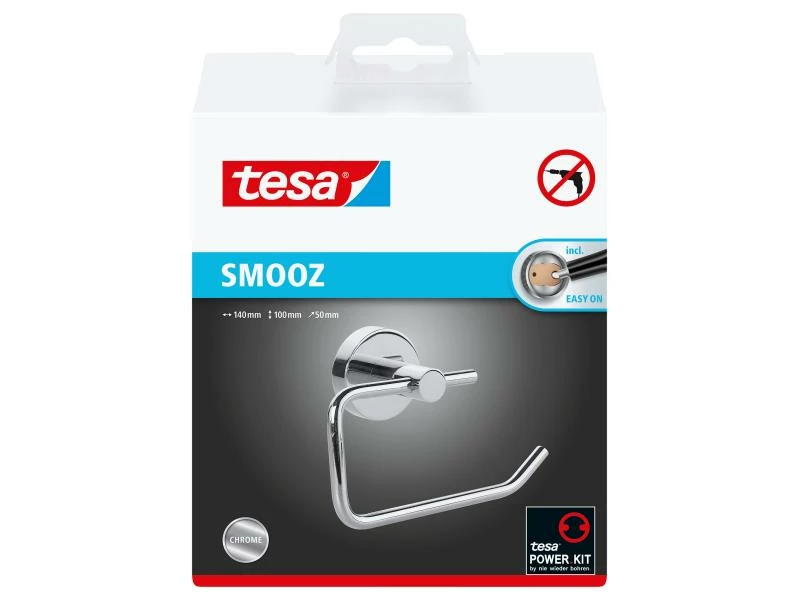 Tesa Toilettenpapierhalter Smooz ohne Deckel 3 Tesa Toilettenpapierhalter Smooz ohne Deckel – Bild 3