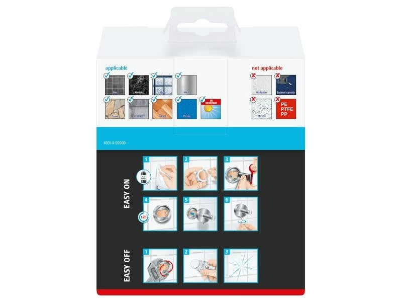 Tesa Toilettenpapierhalter Smooz ohne Deckel 4 Tesa Toilettenpapierhalter Smooz ohne Deckel – Bild 4