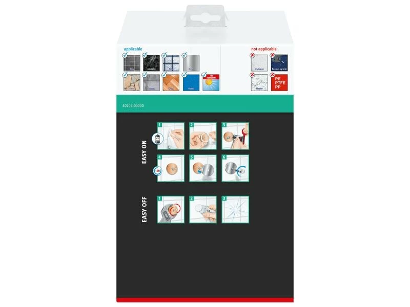 Tesa Bad-Utensilienhalter Aluxx Eckablagekorb, zweistöckig 4 Tesa Bad-Utensilienhalter Aluxx Eckablagekorb, zweistöckig – Bild 4