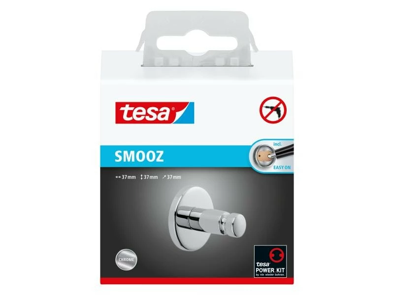 Tesa Handtuchhalter Smooz Chrom 2 Tesa Handtuchhalter Smooz Chrom – Bild 2