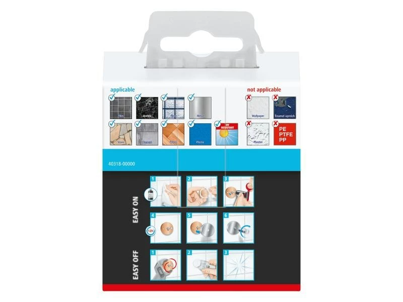 Tesa Handtuchhalter Smooz Chrom 4 Tesa Handtuchhalter Smooz Chrom – Bild 4