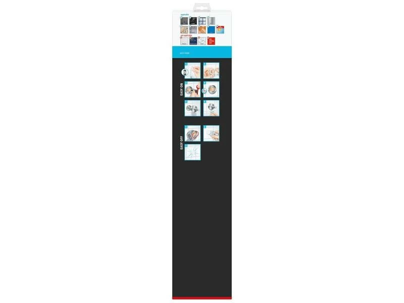 Tesa Handtuchhalter Smooz zweiarmig, Chrom 4 Tesa Handtuchhalter Smooz zweiarmig, Chrom – Bild 4