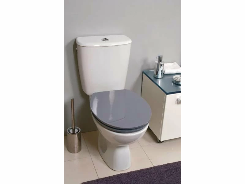 Spirella Toilettensitz Style Grau 2 Spirella Toilettensitz Style Grau – Bild 2