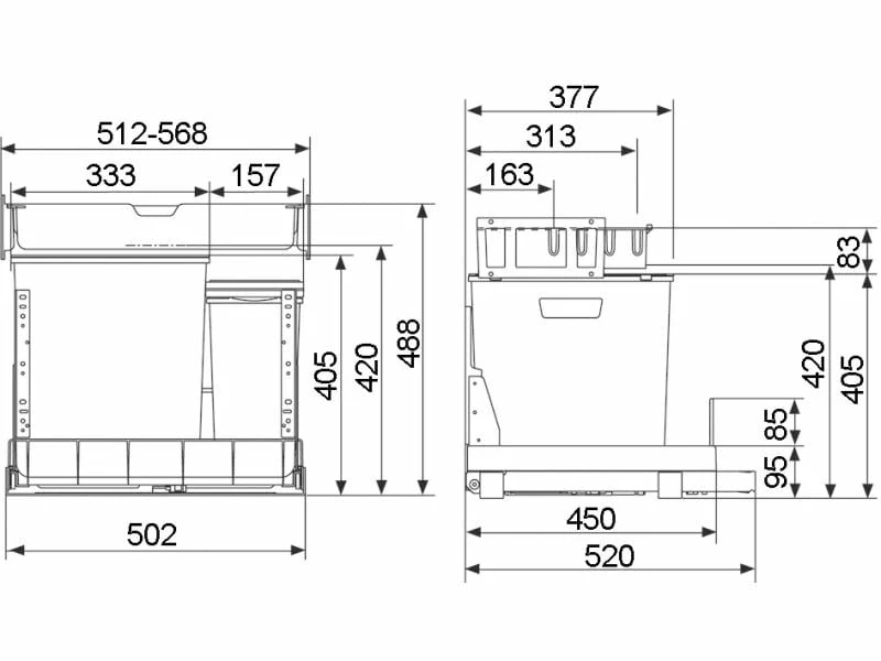 Müllex EURO BOXX 55/60-R 3 Müllex EURO BOXX 55/60-R – Bild 3