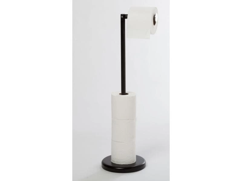 Spirella Toilettenpapierhalter CHIC Schwarz 6 Spirella Toilettenpapierhalter CHIC Schwarz – Bild 6