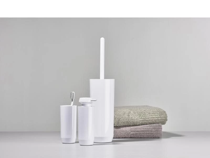 Zone Denmark Zahnputzbecher Suii Ø 6.3 cm Weiss 2 Zone Denmark Zahnputzbecher Suii Ø 6.3 cm Weiss – Bild 2