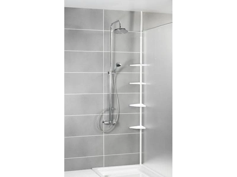 Wenko Bad-Utensilienhalter Compact Weiss 4 Wenko Bad-Utensilienhalter Compact Weiss – Bild 4