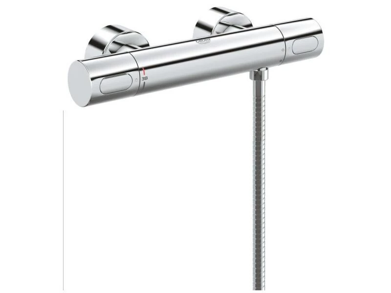GROHE Duscharmatur Grohtherm 3000 Cosmopolitan 1/2", Chrom 2 GROHE Duscharmatur Grohtherm 3000 Cosmopolitan 1/2", Chrom – Bild 2