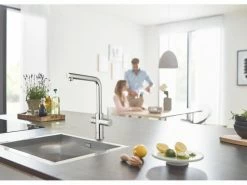 GROHE Küchenarmatur Blue Home L-Auslauf, Starter Kit, Chrom 8 GROHE Küchenarmatur Blue Home L-Auslauf, Starter Kit, Chrom -Angebote Bad & Sanitär Store 57393428 xxl 1