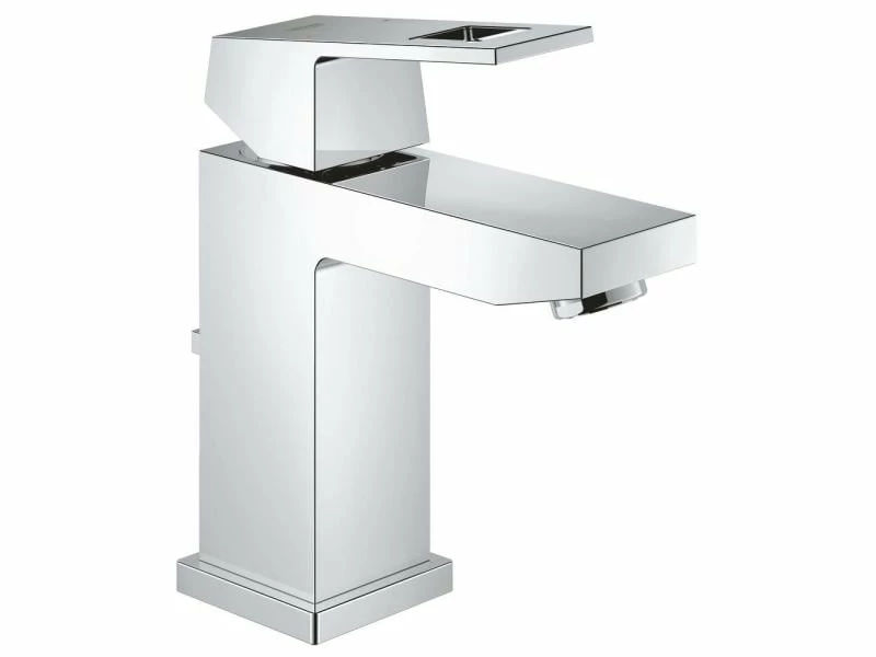 GROHE Lavaboarmatur Eurocube S-Size 1/2", Chrom, mit Zugstange 1 GROHE Lavaboarmatur Eurocube S-Size 1/2", Chrom, mit Zugstange