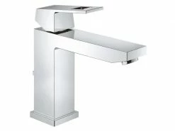GROHE Lavaboarmatur Eurocube M-Size 1/2", Chrom, mit Zugstange