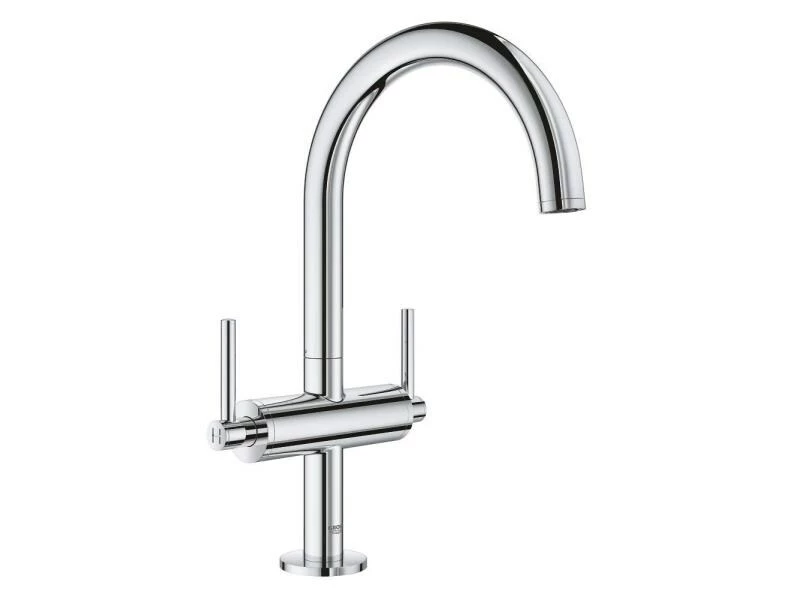 GROHE Lavaboarmatur Atrio L-Size 1/2", Chrom, Hebelgriffe 1 GROHE Lavaboarmatur Atrio L-Size 1/2", Chrom, Hebelgriffe